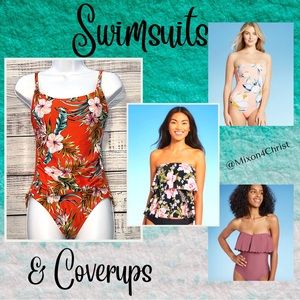 🏖 SWIMSUITS • COVERUPS • BEACH TOTES